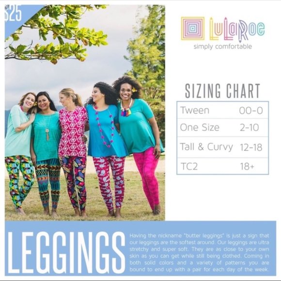 Lularoe One Size New Leggings women's - Picture 2 of 2